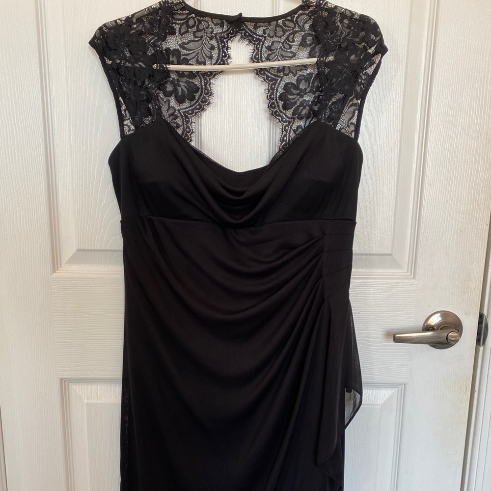 Black formal dress